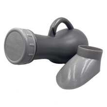 (Gray)1000ml Urine Bottles Male Female Unisex Design Spill-Proof Pee Bottle Men Women Kids Portable Bed Pan Car Travel Toilet