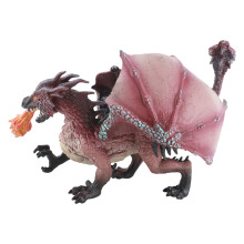 Drachen Spielzeug Feuer Simulation, Atemberaubendes statisches Drachenmodell für Zuhause, Jungen, Kinder, Mädchen