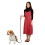 Durable Leather Dog Training Leash Double Hooks 4