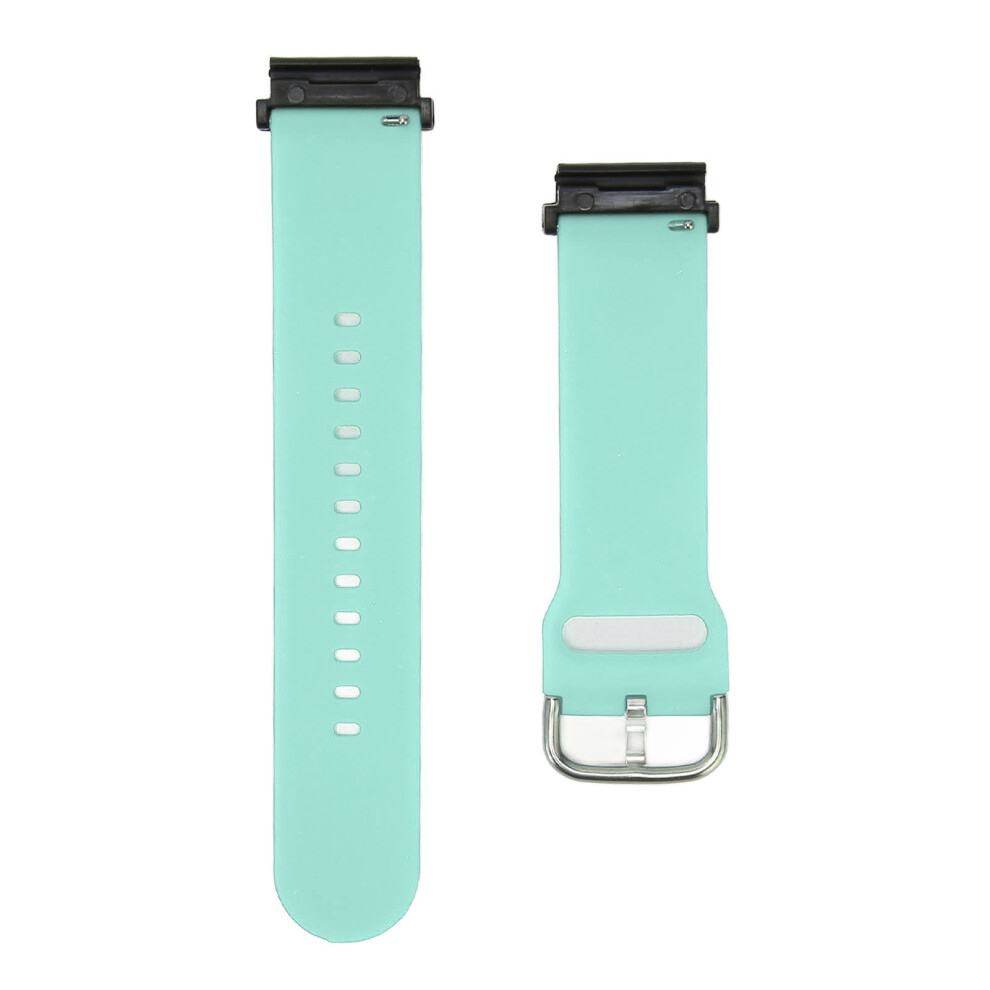 22Mm Silicone Watch Band Smart Sports Watch Band Light/Blue 9387669467414