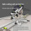 (Black) Cutting Machine Support, Adjustable Cutting Machine Support Frame 4
