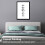 Moon Phases Canvas Painting Rimless Paintings on 4