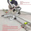 (Black) Cutting Machine Support, Adjustable Cutting Machine Support Frame 2