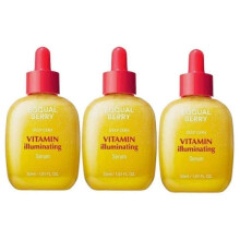 (3pcs) Vitamin C Brightening Serum for Face - Hydrating, Glowing Skin, Dark Spot Corrector, Anti-Aging 30ml