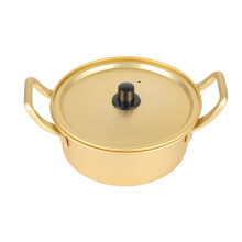 Korean Ramen Noodle Pot Korean Yellow Aluminum