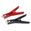 2 Stück Batterieclip 400A Aluminiumklemme Schwarz Rot 4