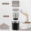 (EU PLUG, Straight Blade) Voltix Electric Multi-Use Cup Grinder,Large Capacity Stainless Steel,Easy Clean 2