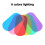 Mini RGB Camera Light 6 Colors, Type C, 55x30x45mm 5
