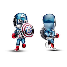 (A1290) 2025 Marvel superhero charm series! With Deadpool, Wolverine, Captain America, Spider - Man, and Iron Man in cute styles, super charming