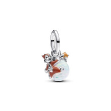 2025 Disney Chipmunk - themed Charm, exquisite enamel craftsmanship, adds liveliness to the bracelet.