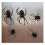 (4pcs) Spider Magnet, Spider Magnets for Fridge Prank, 3D Spider Fridge Magnet 5