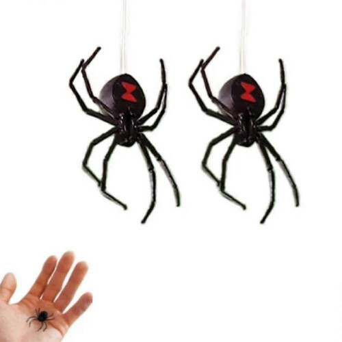 (2pcs) Spider Magnet, Spider Magnets for Fridge Prank, 3D Spider Fridge Magnet
