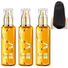 3pcs  Moisturizing & Strengthening Silky Hair Oil, Strengthening Silky Hair, Protein Hair Repair Leave-In Conditioning Essential Oil Spray