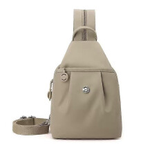 (Khaki) Waterproof 2-Way Commuter Bag,Vocabularyi Waterproof Oxford Convertible Bag