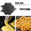 DIY Waffle Maker Waffle Cake Mold Baking Tray 14
