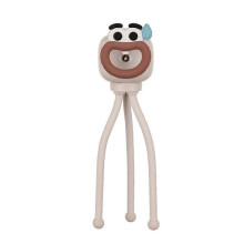 (white) Octopus Night Light Mini Adjusting Table Lamp Portable Reading Light Easy Fixed Octopus Tentacles Desktop Fun Pieces Toy Lamp