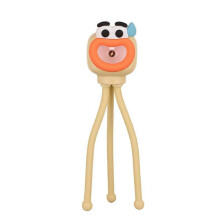 (Yellow) Octopus Night Light Mini Adjusting Table Lamp Portable Reading Light Easy Fixed Octopus Tentacles Desktop Fun Pieces Toy Lamp