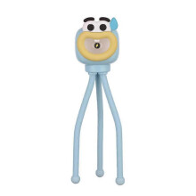 (blue) Octopus Night Light Mini Adjusting Table Lamp Portable Reading Light Easy Fixed Octopus Tentacles Desktop Fun Pieces Toy Lamp