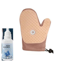 (Pink) Pet Grooming Gloves Grooming And Cleaning Mitt With Spray Reusable Shedding Mitt Massage Tool Dog Cleaning Supplies For Indoor