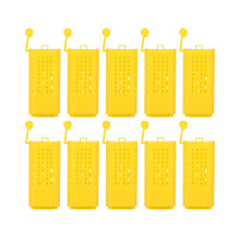 10Pcs Plastic Queen Bee Cages Transporting Catcher