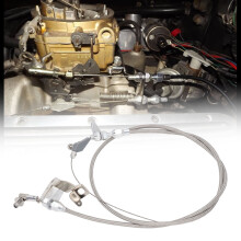 Kickdown-Kabel aus Edelstahl, 158 cm lang, Gaszug Ersatz für CHRYSLER 727-Getriebe