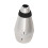 Sordina mini de trompeta de ABS, repuesto plateado 5
