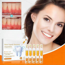 14pcs  Gum Repair Treatment Ampoules, Dental Pain Relief Gum Regrowth Essence, Natural Gum Restore Ampoule Teeth Whiteners Mouthwash