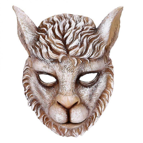 Easter Decorative Mask Lion Pattern Face Mask Masquerade Mask Party Mask 1