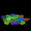 20pcs Colorful Artificial Fish Tank Luminous 8
