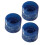 3 Stück Potentiometer-Knopf-Set Blau für E-Gitarre 15