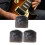 3er-Set Potentiometerknöpfe für E-Gitarre, Schwarz 15