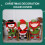 Modell: Weihnachts-Stuhlhusse Multicolor 485087 cm 10