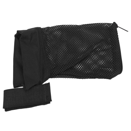 Patronenfänger Eisen/Nylon, 25x13cm, schwarz, 74g