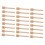 24 PCS Wooden Lightweight Honey Dipper Stirring 5