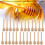 24 PCS Wooden Lightweight Honey Dipper Stirring 3