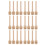 24 PCS Wooden Lightweight Honey Dipper Stirring 4