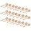 24 PCS Wooden Lightweight Honey Dipper Stirring 7