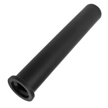 Hanteladapterhülse PP Schwarz, 25 mm auf 50 mm Hantel-Durchmesser, Adapterhülse für Fitnessgeräte, Zubehör, 303 mm/11,93 Zoll