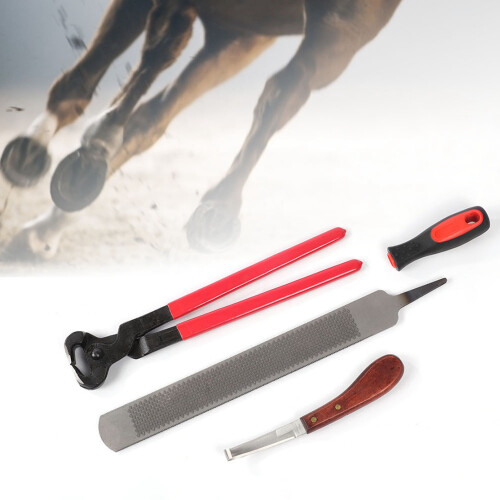 Professional Metal Shears Trimming Horse Equine 2