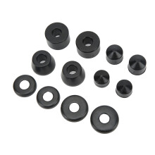 Skateboard Dämpfer PU Schwarz Hochelastisches Halterung Stoßdämpfer Pad für Longboard