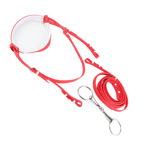 PVC Adjustable Horse Bridle Rein Harness 1