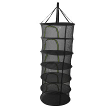 Red de secado plegable para plantas - 6 capas, diámetro 60 cm, bolsa