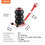 VEVOR Luftheber - VEVOR - ZG-C - 3 T - 14-45 cm - Rot 2