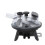 240cc Cow Use Milking Claw Milk Collector Tool 2