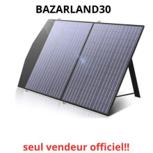 Aurinkopaneeli - BAZARLAND30 - ALLPOWERS SP027 - 100W - IP66 vettä hylkivä - Kannettava ja taitettava