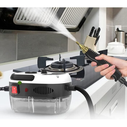 Stoomreiniger - 2600W - Draagbaar - 1000 ml - Wit