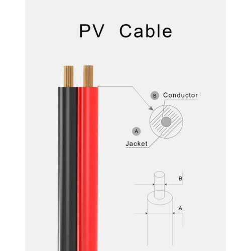 Adaptador de conector de cable de panel solar macho y hembra ALLPOWERS compatible con Anderson Power Pole 120 2