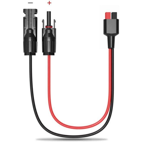 Adaptador de conector de cable de panel solar macho y hembra ALLPOWERS compatible con Anderson Power Pole 120