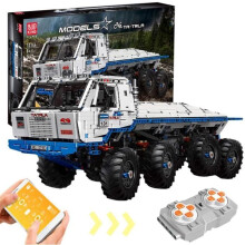 VOERTUIG TE BOUWEN AARDSE MOTOR TE BOUWENqueek Technisch Bouwblok Auto, 1:8 Vrachtwagen voor Tatra T813 8x8 P303