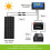 Solar Panel - Dokio - 400W - Semiflexible - Monokristallin - 18V/16V 4
